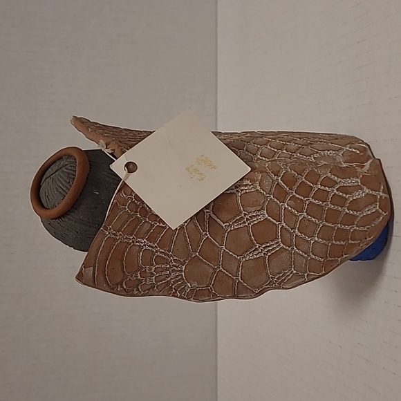 Handmade Signed Red Clay New Mexico Indian Angel by Debra Smith Wills - Picture 4 of 16